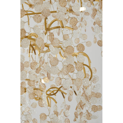 Gold Aluminum Chandelier