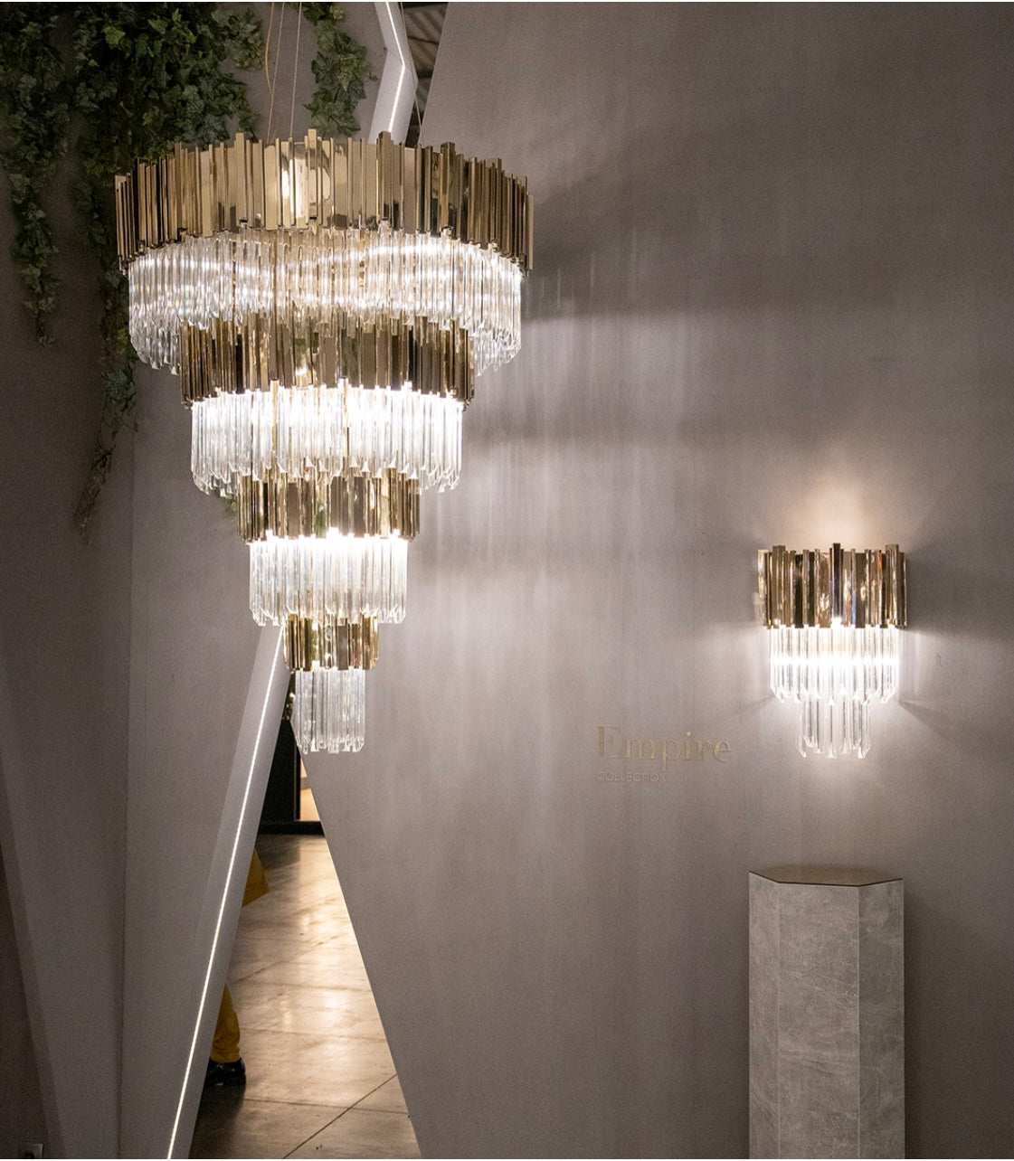 Empire II Small Wall Lamp by Luxxu