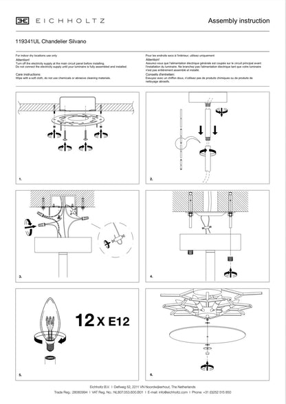 Chandelier Silvano