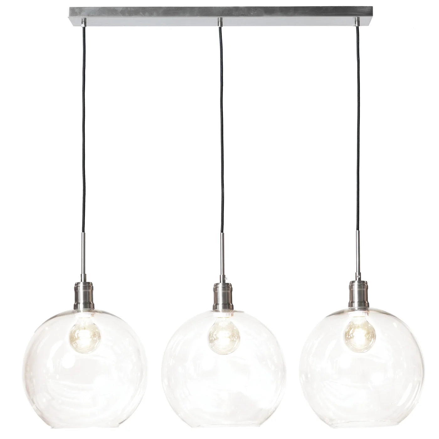 Luca Nickel/Gold Chandelier - Small