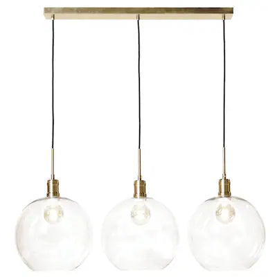 Luca Nickel/Gold Chandelier - Small
