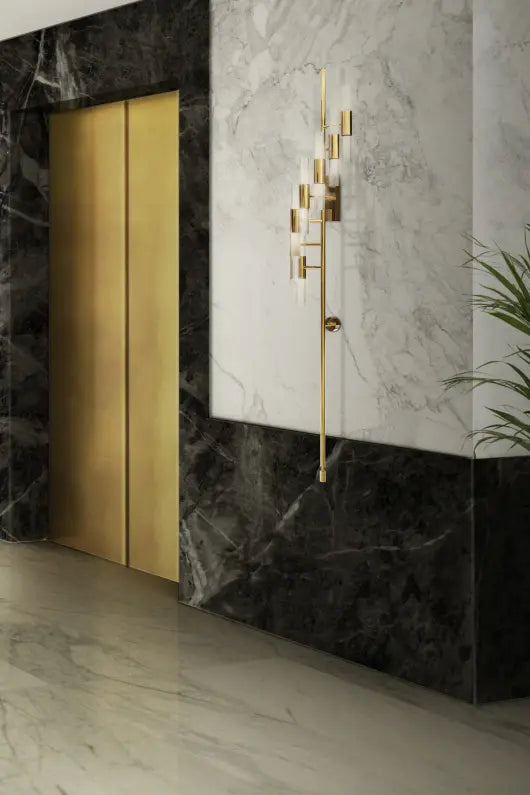 Waterfall Torch Wall Lamp by Luxxu