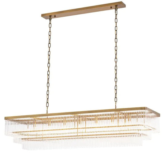 Chandelier East rectangular by Eichholtz