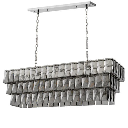 Chandelier Amazone Rectangular by Eichholtz