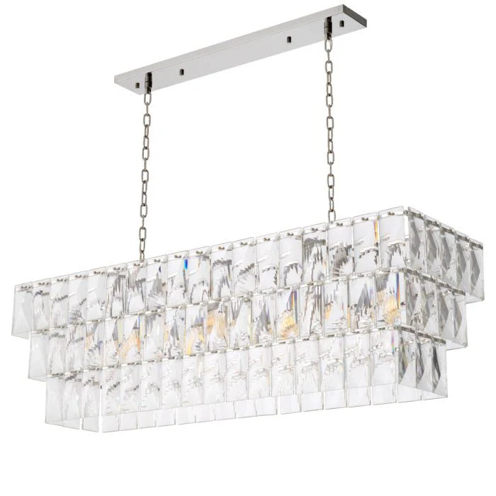 Chandelier Amazone Rectangular by Eichholtz
