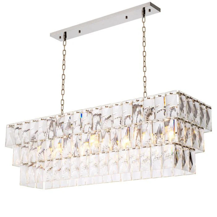 Chandelier Amazone Rectangular by Eichholtz