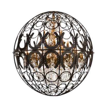 70" Wide Equestriana Crystal Chandelier