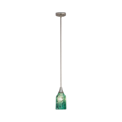 4"Sq Metro Fusion Seaglass Draped Pendant by Meyda Lighting