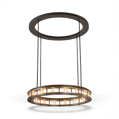 49" Wide Alva Cilindro 16 Light Pendant