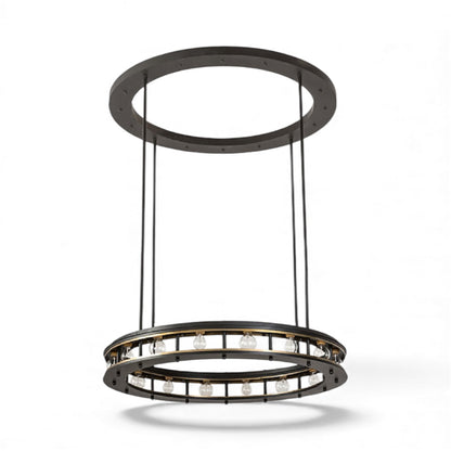 49" Wide Alva Cilindro 16 Light Pendant