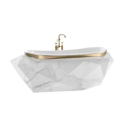 Diamond Marble Bathtub