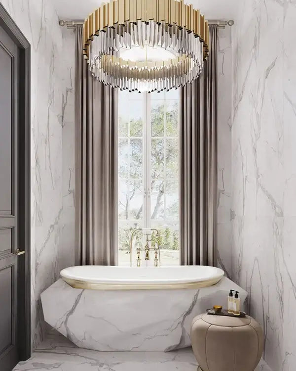 Diamond Marble Bathtub