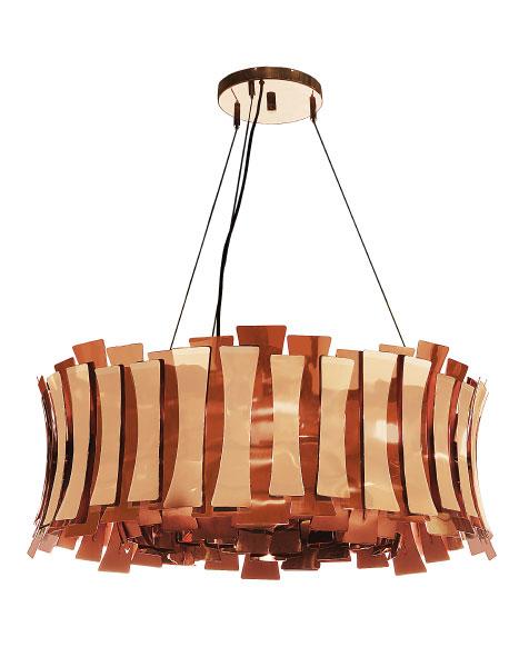 Etta Round Suspension Light by DelightFull