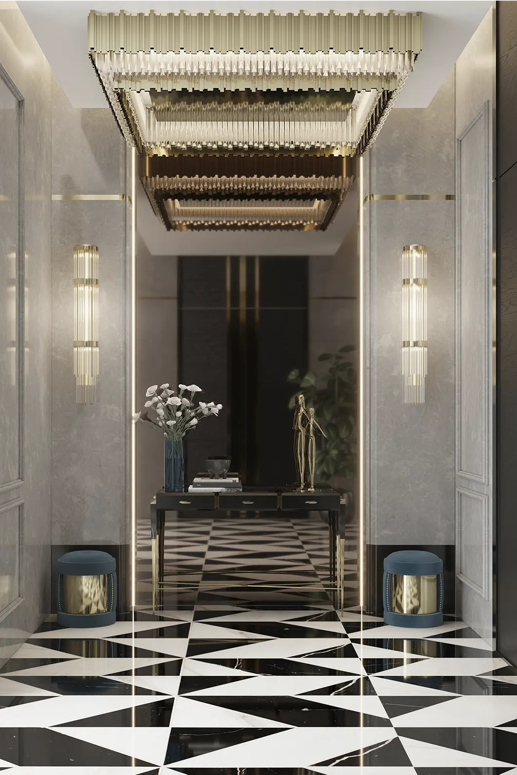 Empire Square Plafond by Luxxu