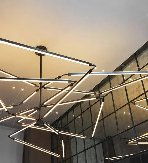 Isotope Chandelier by Meyda Lighting