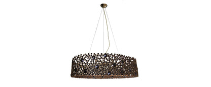 Eternity Oval Black Glass by Maison Valentina/Koket