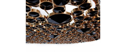 Eternity Oval Black Glass by Maison Valentina/Koket