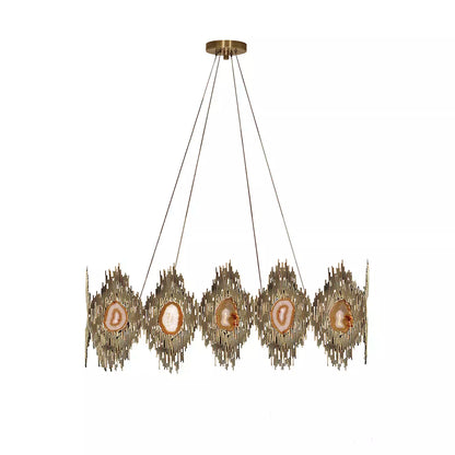 Vivre Rectangular Chandelier by Koket