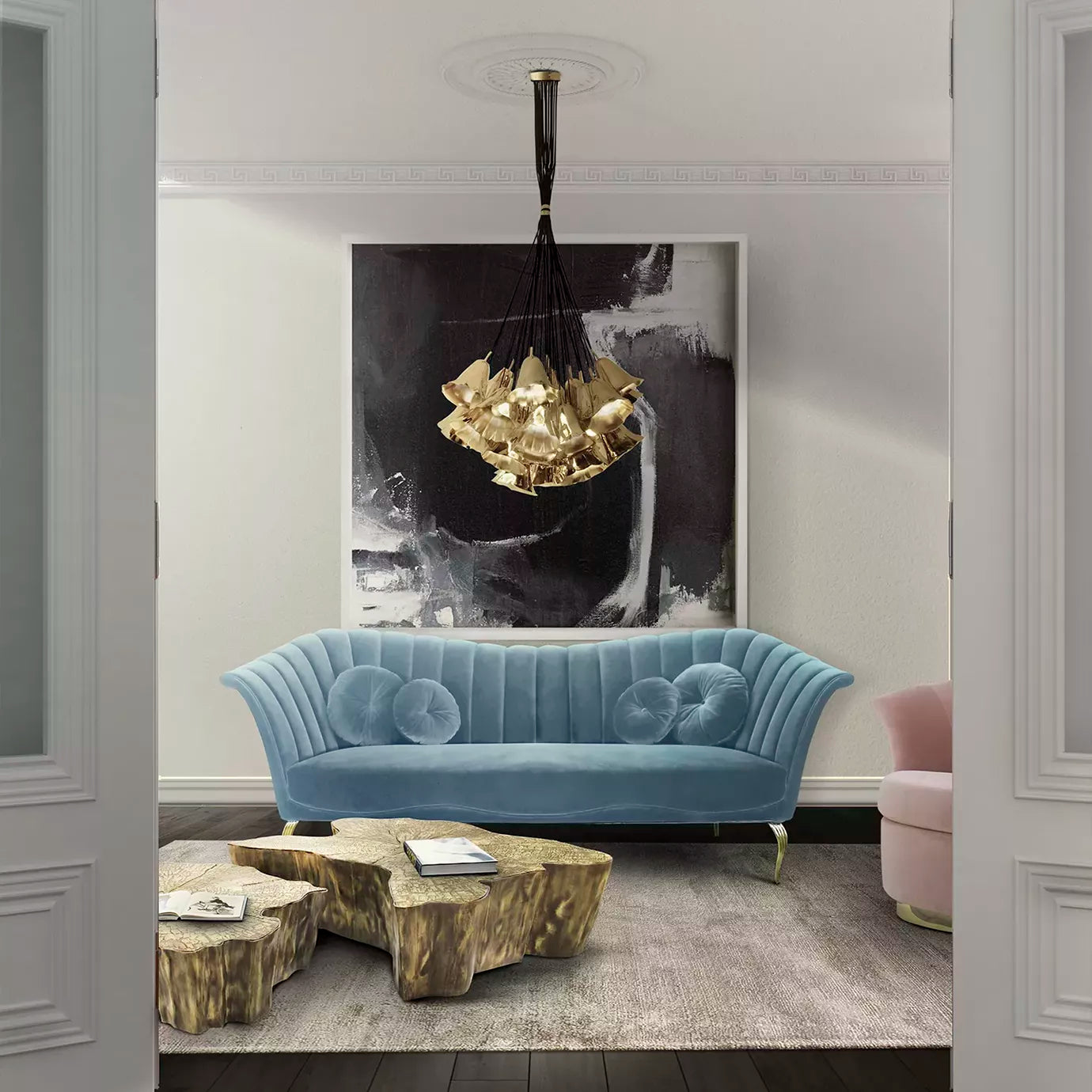 Gia II Chandelier by Koket