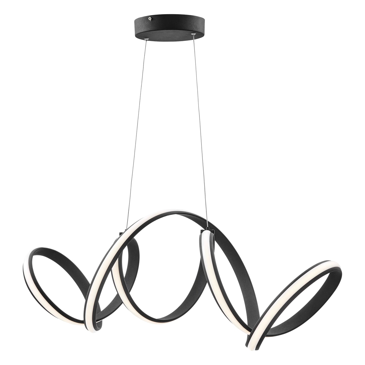 Black Seville LED Chandelier