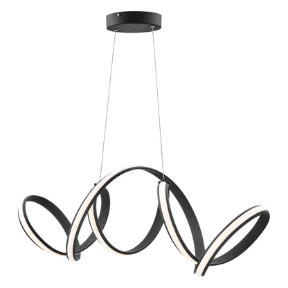 Black Seville LED Chandelier