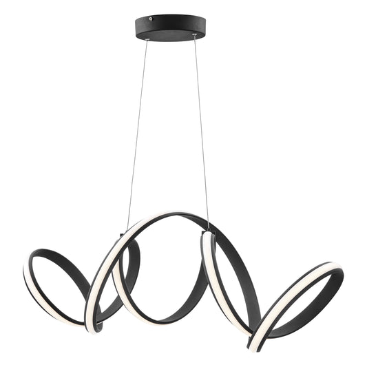 Black Seville LED Chandelier