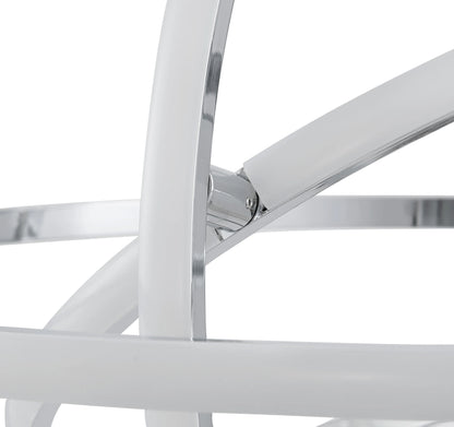 Oxford LED Adjustable Chrome Chandelier