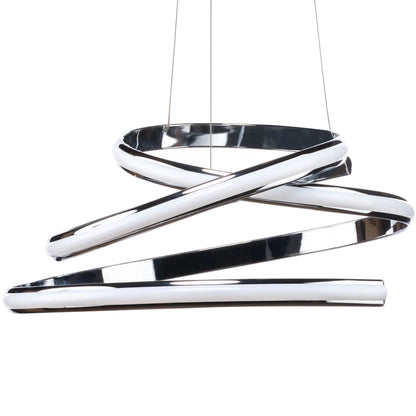 Oslo LED Adjustable Chrome Chandelier