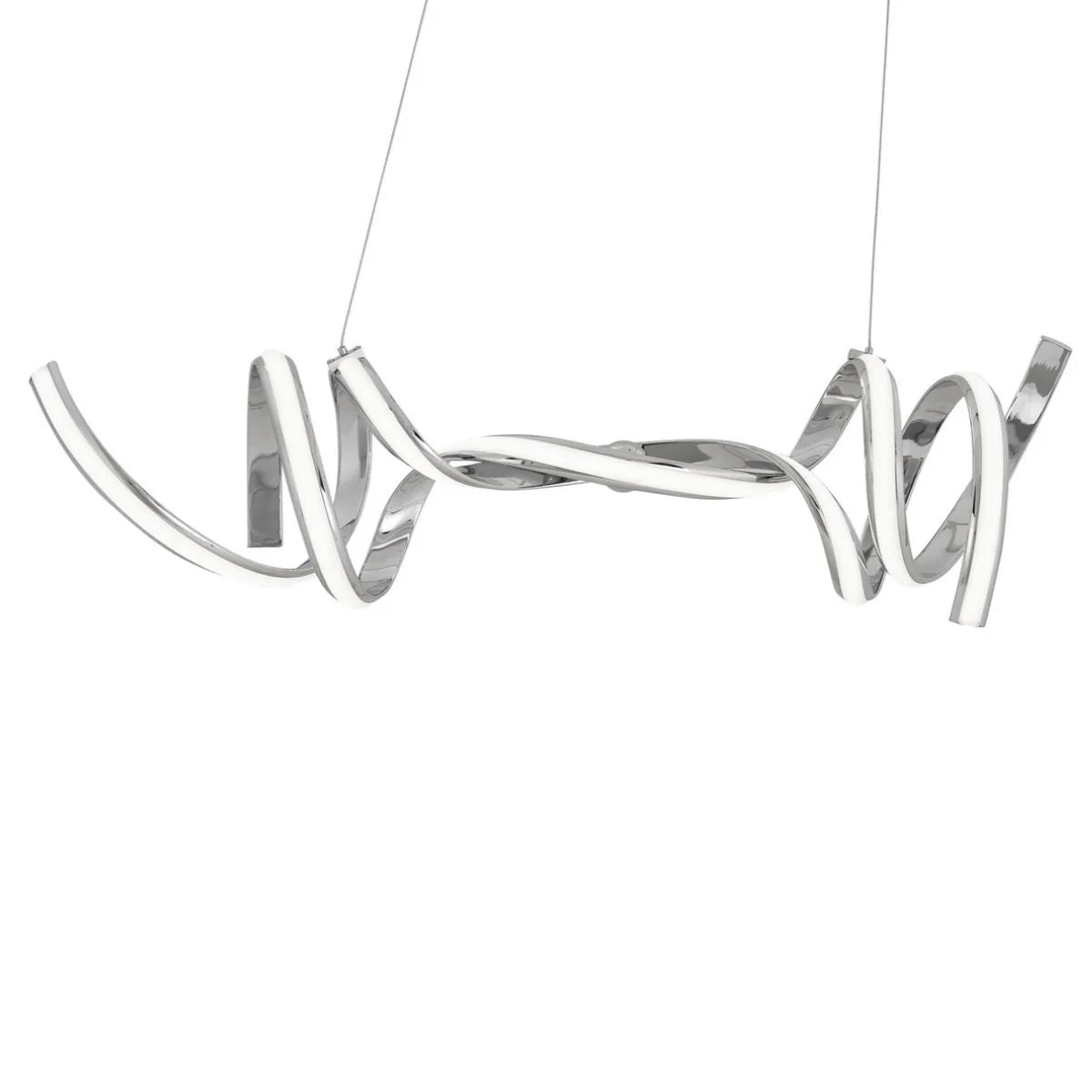 Munich LED Horizontal Chrome Chandelier