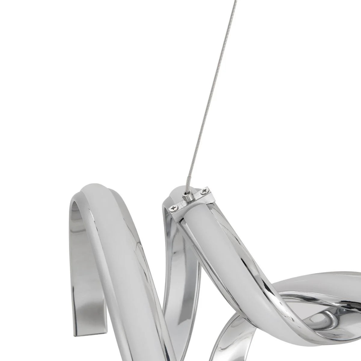 Munich LED Horizontal Chrome Chandelier