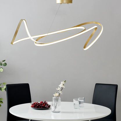 Moscow LED Gold Chandelier