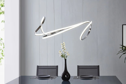 Moscow LED Chrome Chandelier