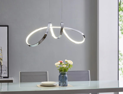 Lisbon LED Chrome Chandelier