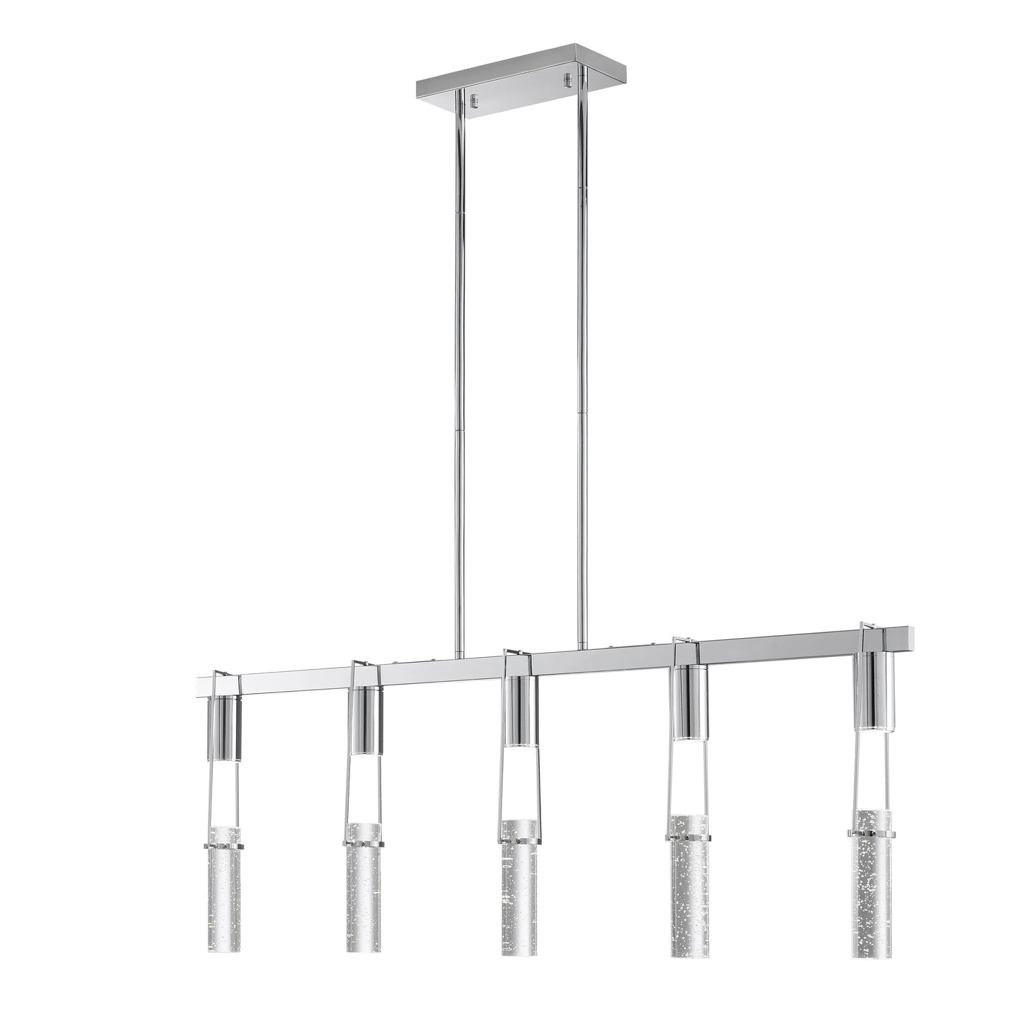 Harmony 5 Lights Chrome Chandelier