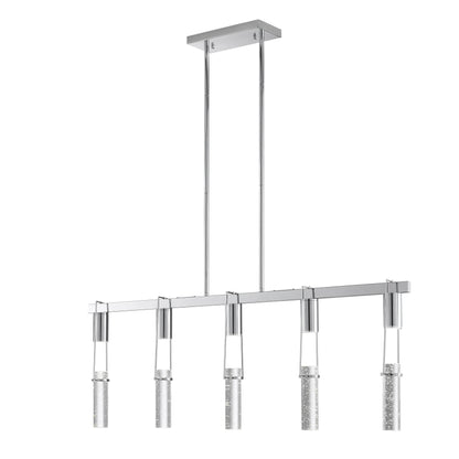 Harmony 5 Lights Chrome Chandelier