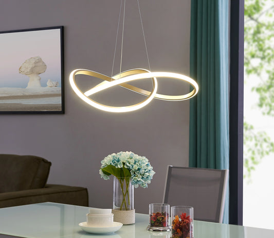 Gold Edinburgh LED Chandelier