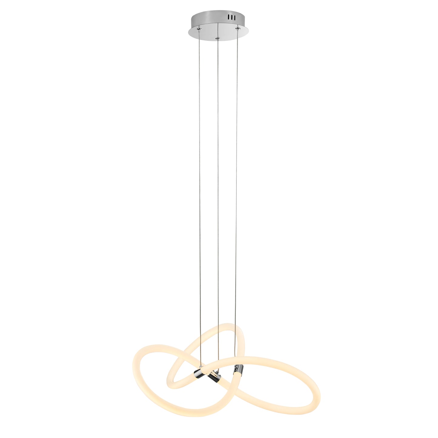 Daisy LED Adjustable Chrome Chandelier