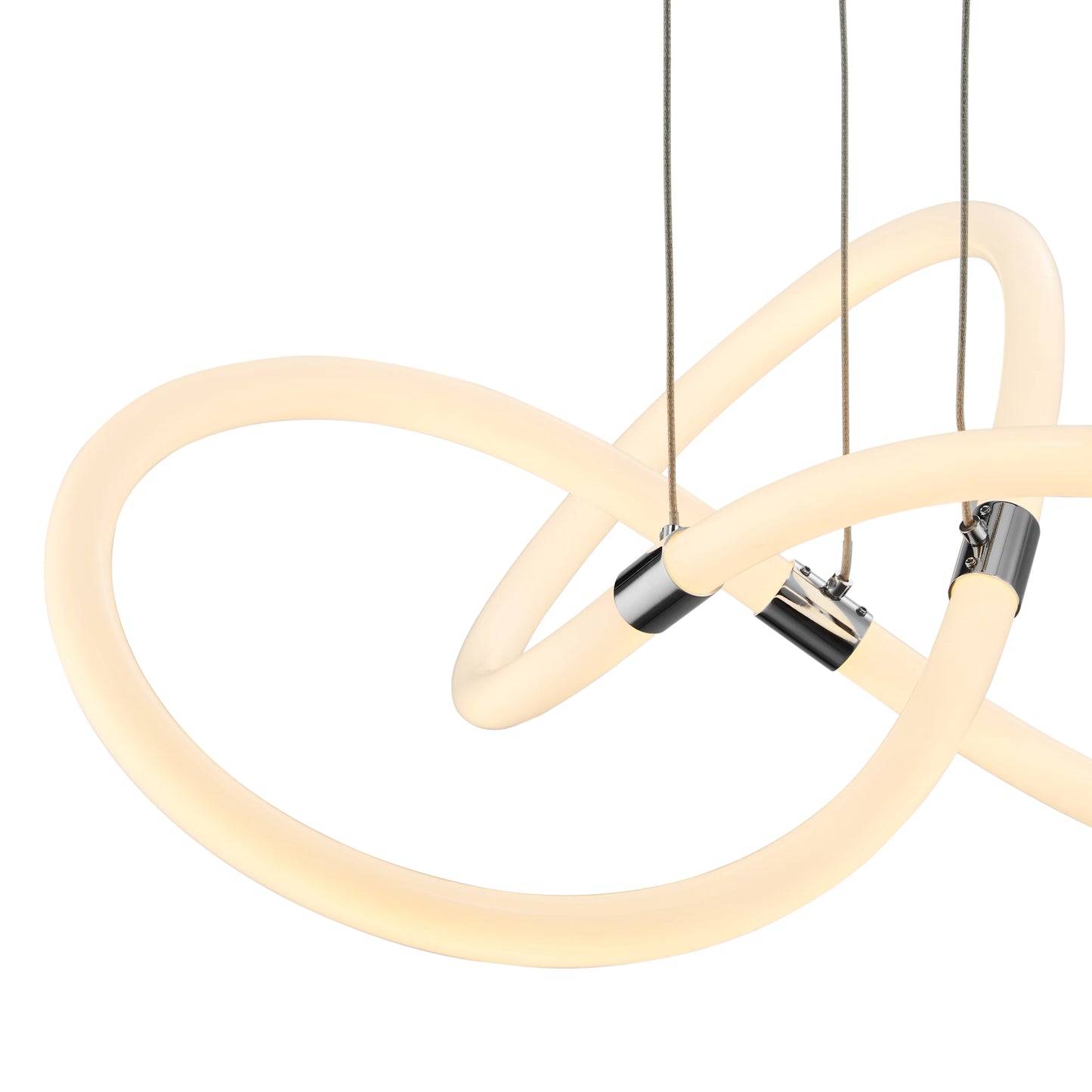 Daisy LED Adjustable Chrome Chandelier
