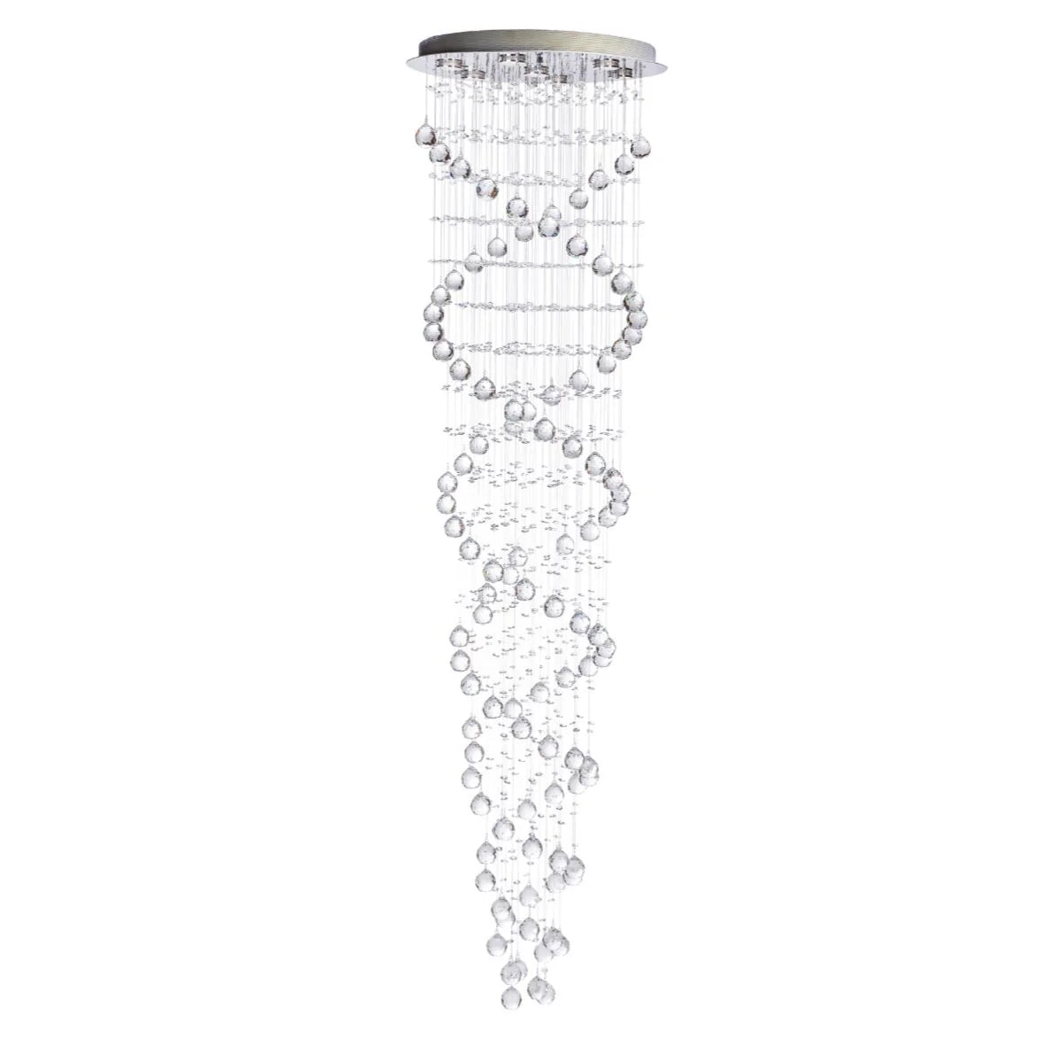 Crystal Chandelier Double Helix 7 Lights