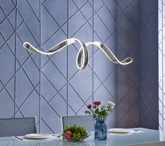 Chrome Copenhagen LED Chandelier
