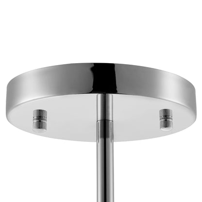 Cinderella Crystal Round Chrome Chandelier