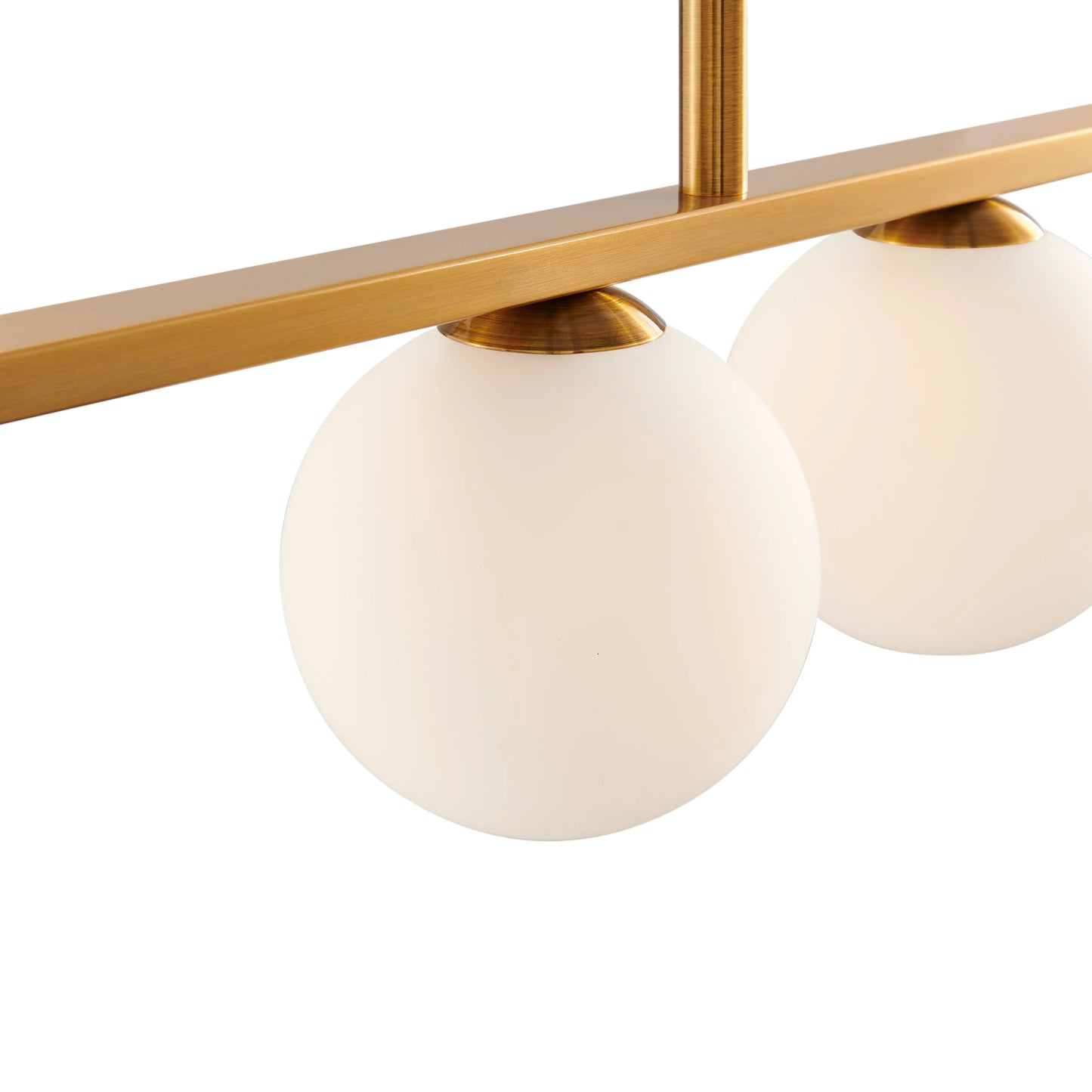 Anechdoche Modern Rectangular Light – Gold/White