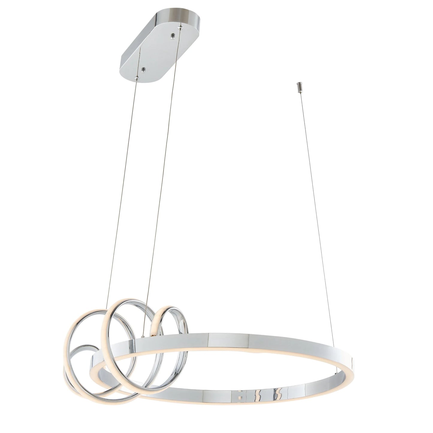 Salzburg Round Chrome Chandelier