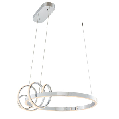 Salzburg Round Chrome Chandelier