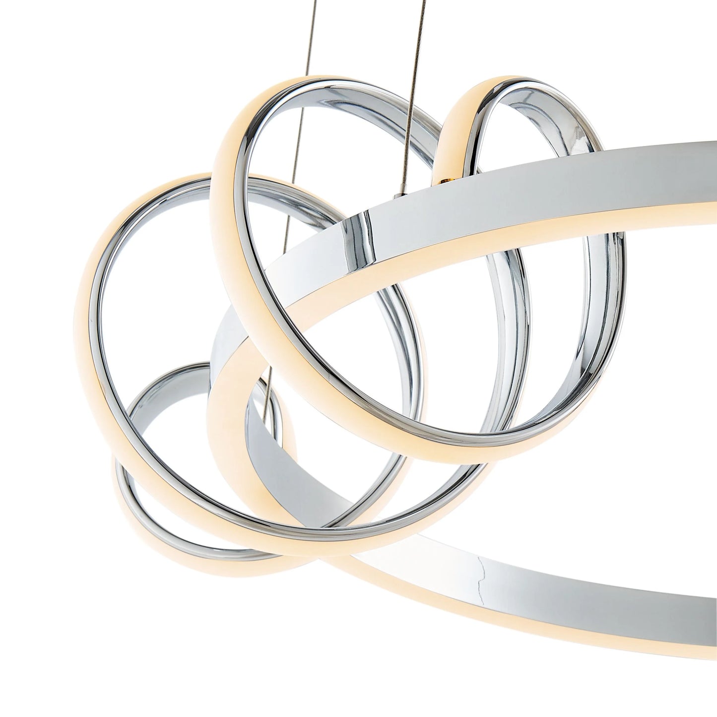 Salzburg Round Chrome Chandelier