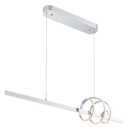 Salzburg Linear Chrome Chandelier