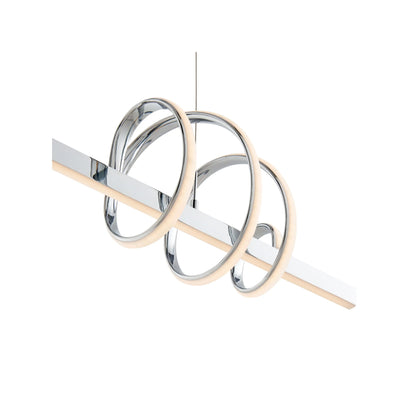Salzburg Linear Chrome Chandelier