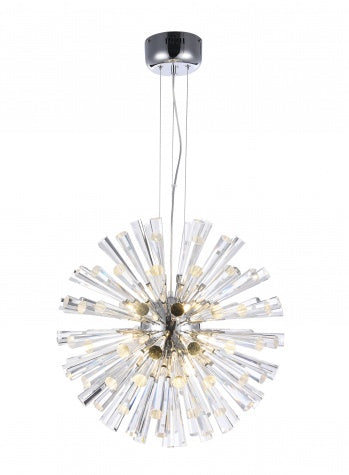 Clear Crystal Sputnik Chandelier
