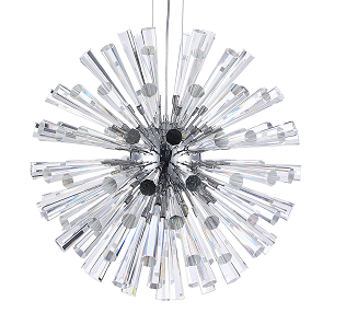 Clear Crystal Sputnik Chandelier