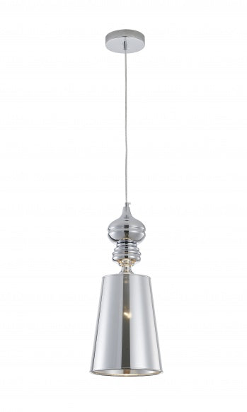 Polished Gold/Chrome Single Pendant Light